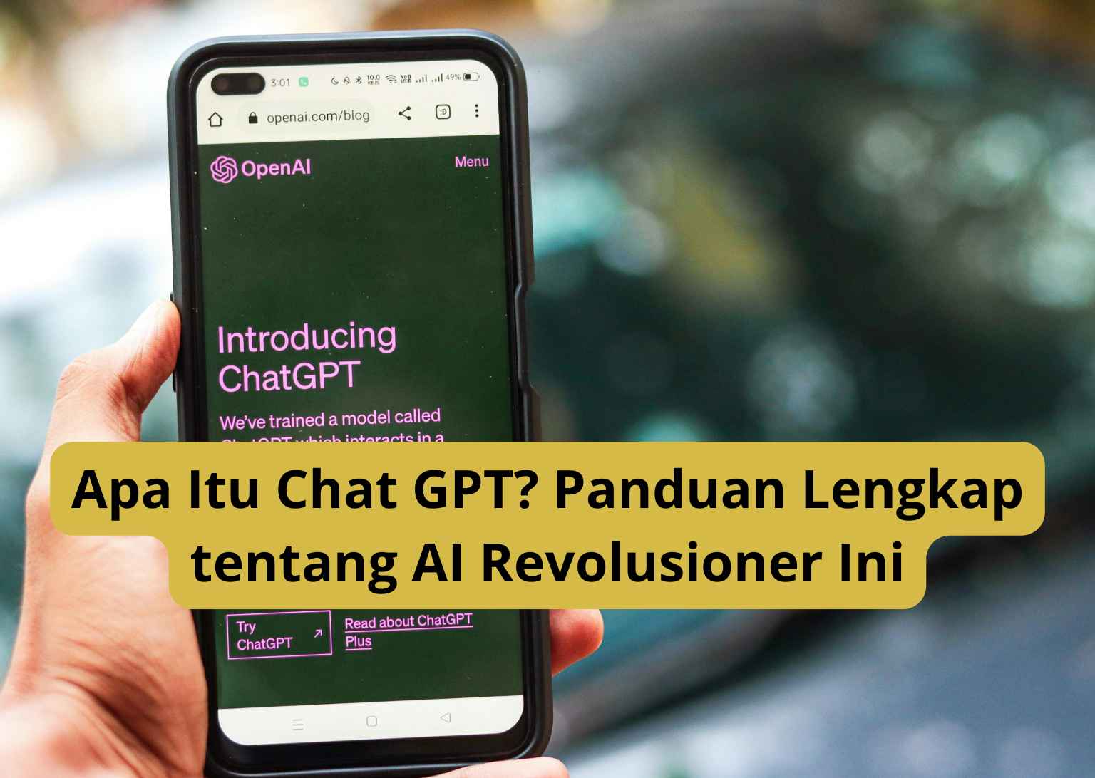 Apa Itu Chat GPT? Panduan Lengkap tentang AI Revolusioner Ini
