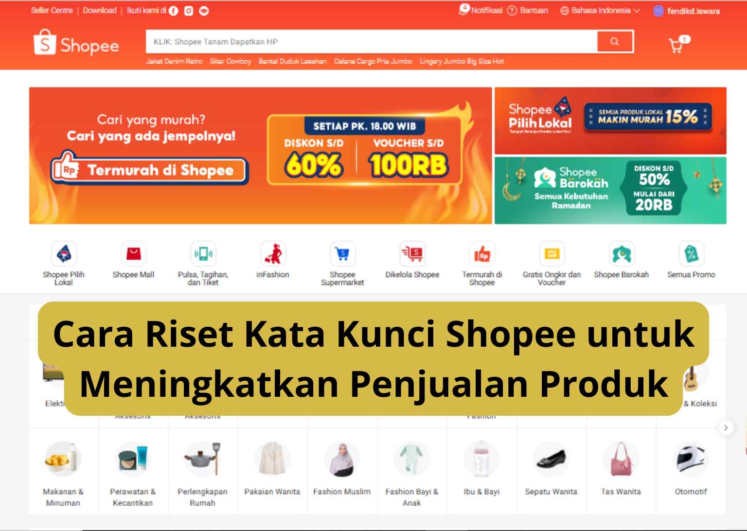 Cara Riset Kata Kunci Shopee untuk Meningkatkan Penjualan Produk