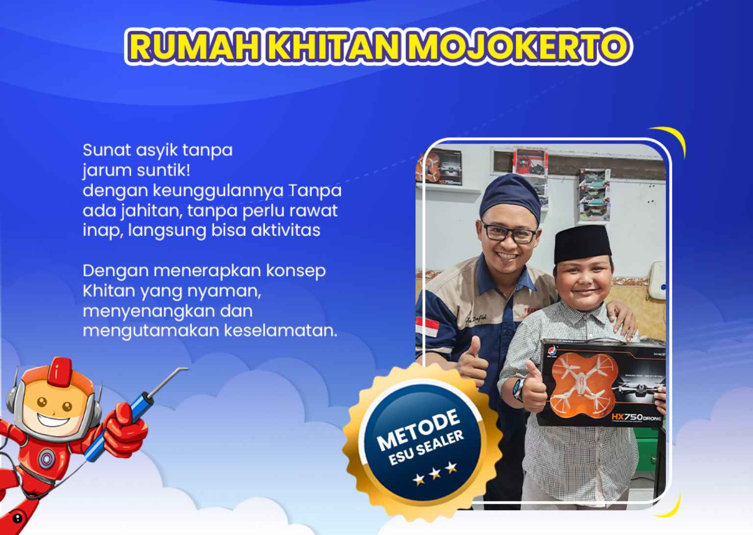 Portfolio dan Studi Kasus Desain Web Rumah Khitan Mojokerto