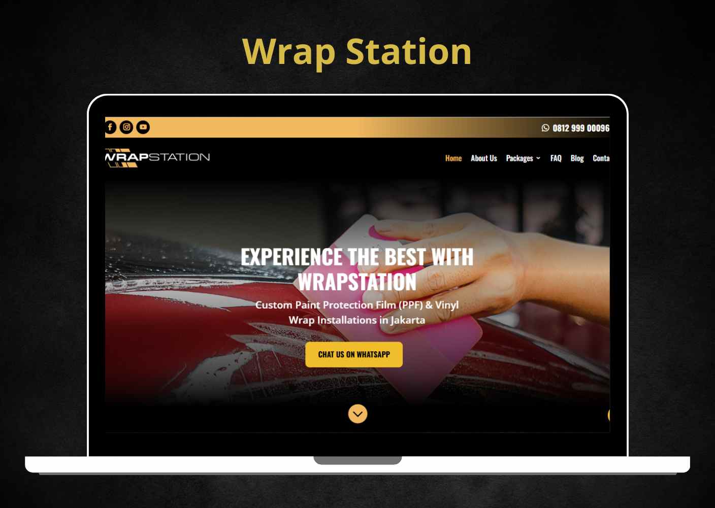 Portfolio dan Studi Kasus Google Ads Wrap Station