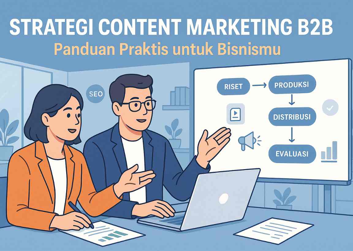 Strategi Content Marketing B2B: Panduan Praktis untuk Bisnismu