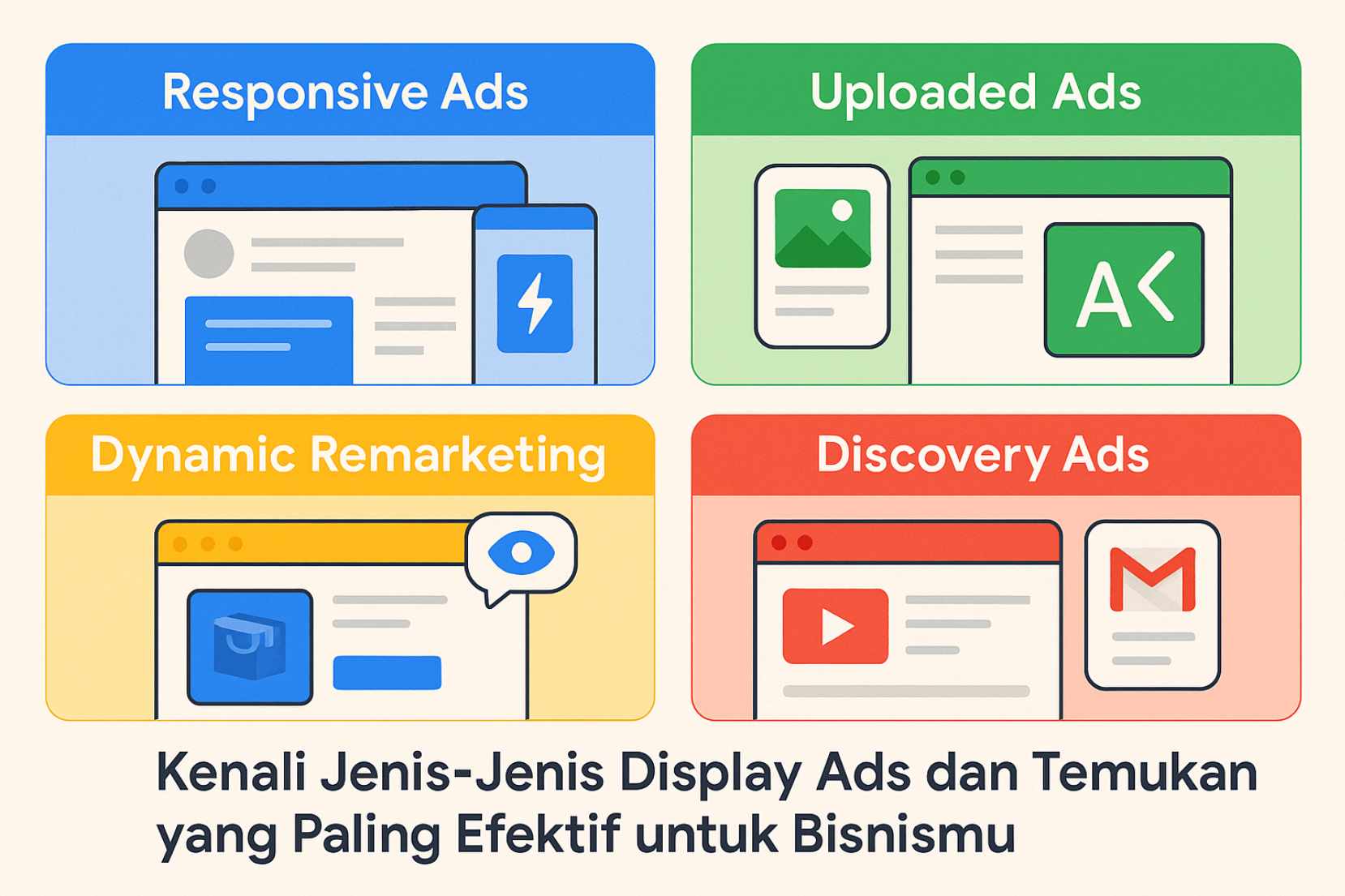Jenis-Jenis Kampanye Display Ads di Google