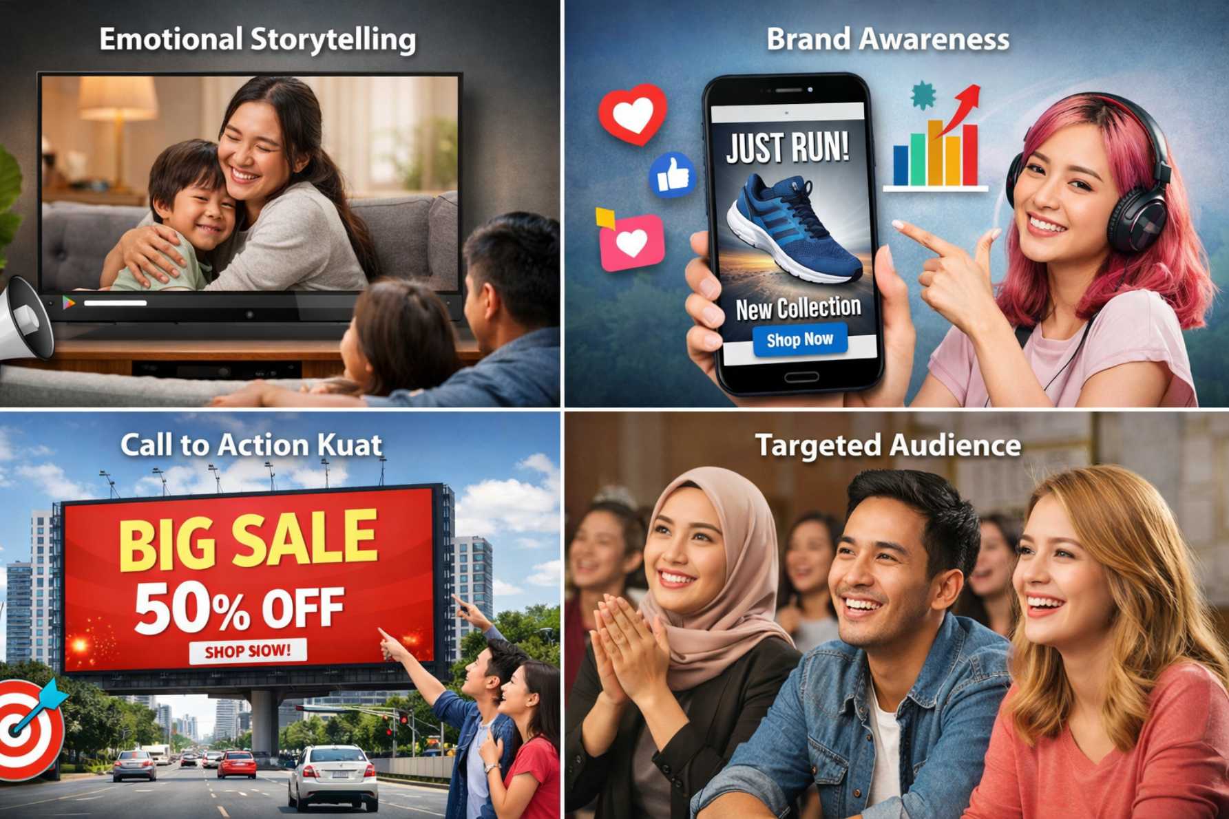 Contoh Iklan Komersial dari Brand Besar yang Terbukti Efektif